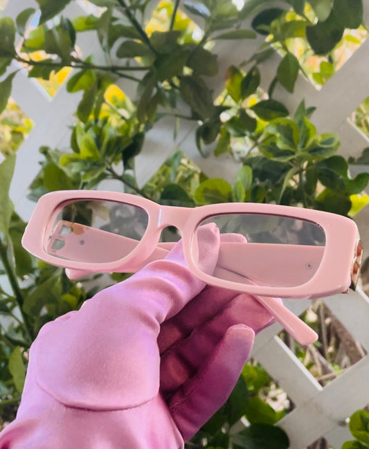 Mariah Kelly Light Baby Pink Sunglasses