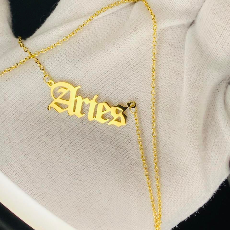 Zodiac Gold Women’s Necklaces