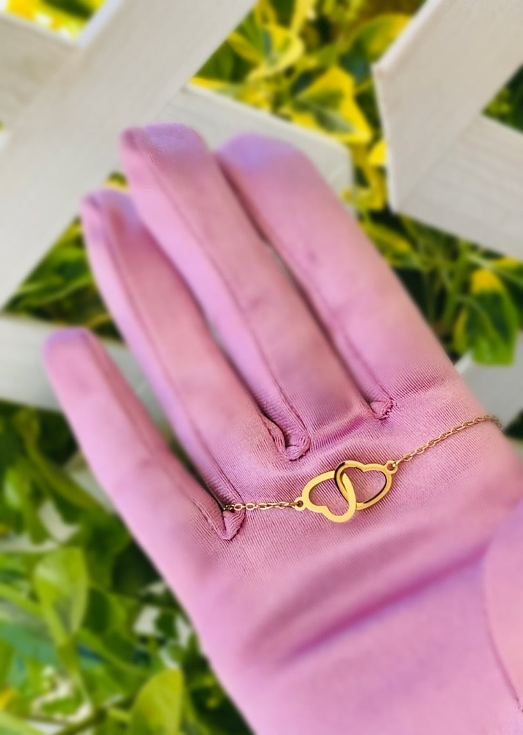 Double Love Gold Women’s Necklaces